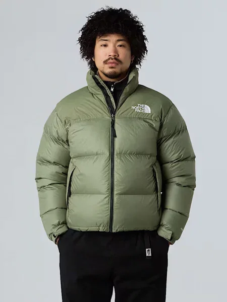 Зимова куртка The North Face сіро-зелений зелена