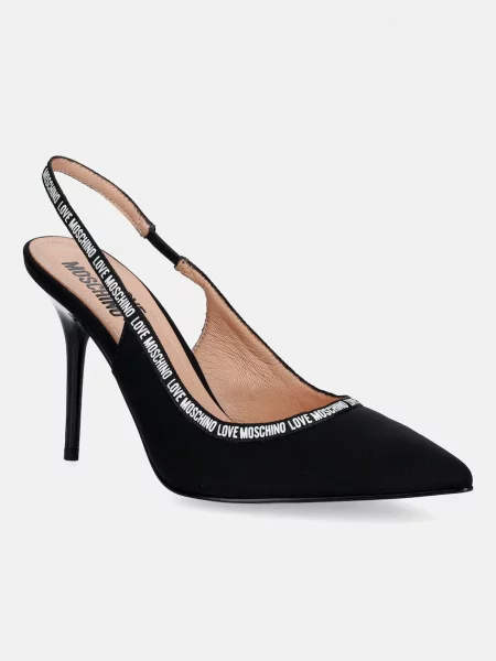 Love Moschino pantofi stiletto negru