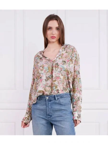 Zadig&Voltaire Bluză TINK SOFT YOKO FLOWER