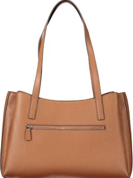 Geanta crossbody Guess Jeans maro