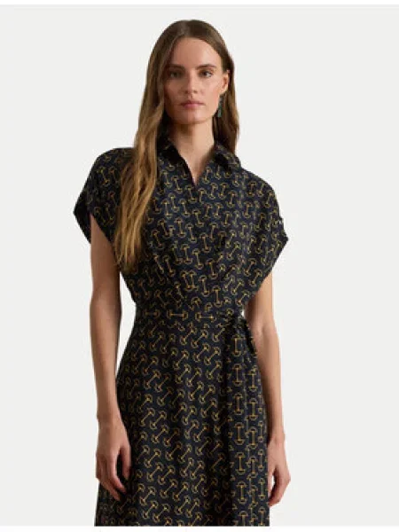 Lauren Ralph Lauren Palaidinės tipo suknelė tamsiai / šafrano mėlyna