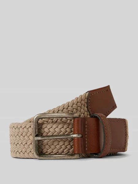 Z efektem plecionki Lloyd Men's Belts beżowy