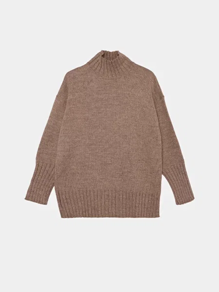 Светр Braska вовна/акрил бежевий