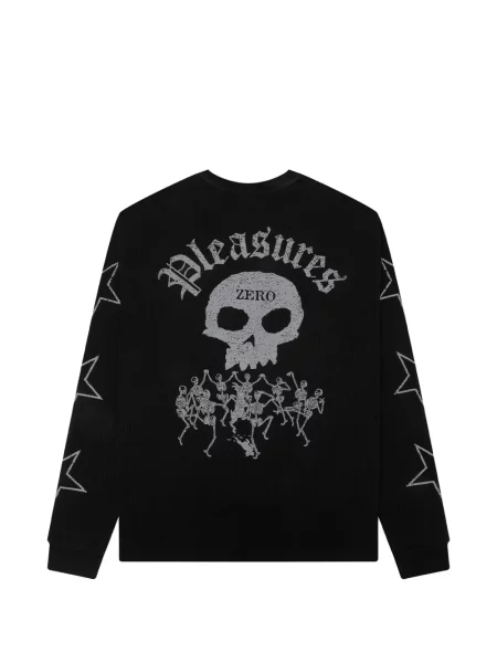 Grafic tricou Pleasures lung negru