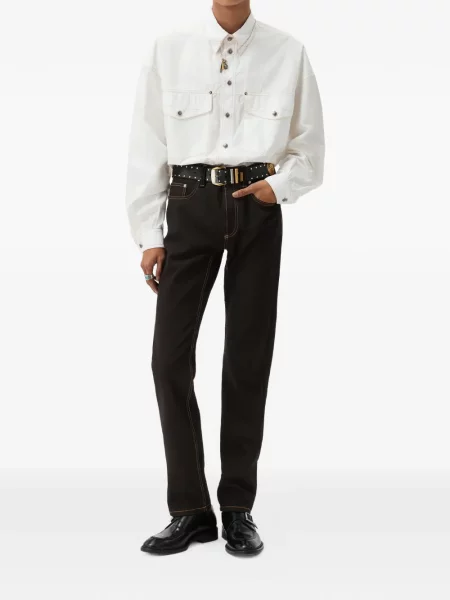 Blugi conici Versace conici negru