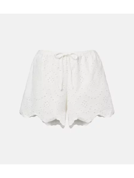 Pantaloni scurți Poupette St Barth alb