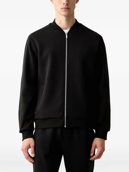 Cardigan Karl Lagerfeld cu autograf negru
