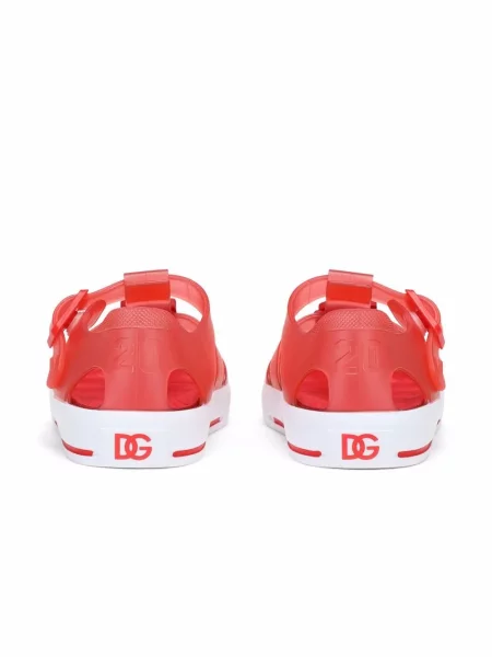 Sandały dziecięce Dolce And Gabbana czerwone
