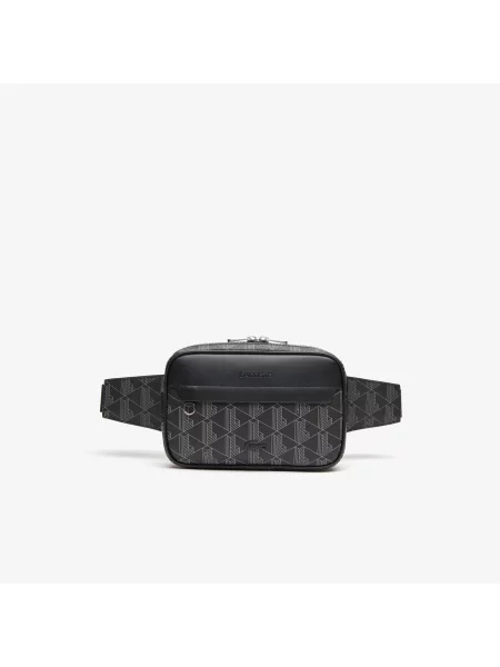 Ремень Lacoste с поясом черный