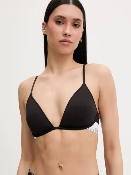 Calvin Klein Underwear podprsenka plunge černá