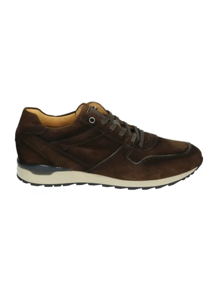 Sneakersy Greve zamszowe casual brązowe