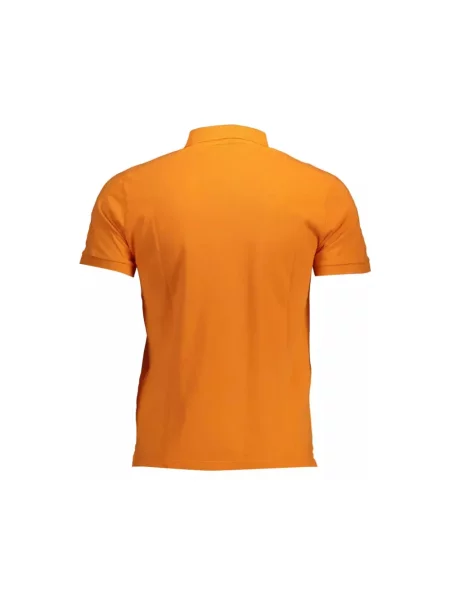 Koszulka polo North Sails z krótkim rękawem pomarańczowa
