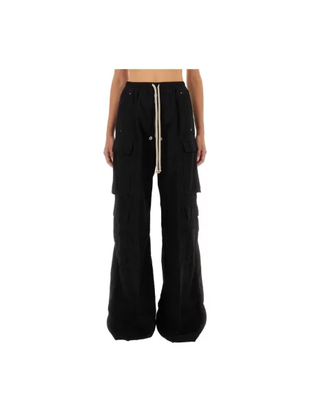 Spodnie cargo Rick Owens czarne