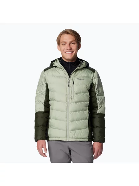 Kurtka puchowa Columbia Labyrinth Loop II Hooded safari/ greenscape zielona