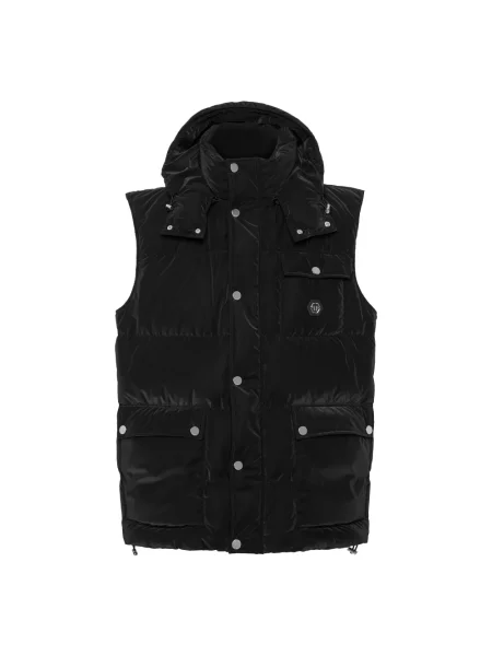 Kamizelka puchowa Philipp Plein czarna