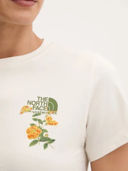 The North Face футболка FLORA EMBRO