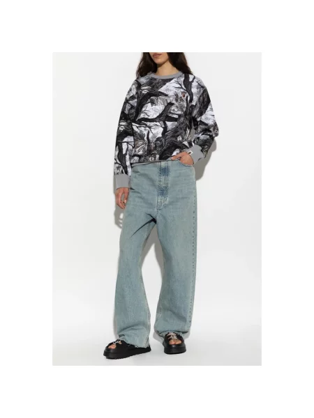 Bluza A Bathing Ape® z nadrukiem szara