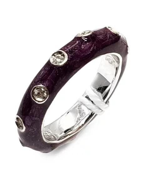 Inel Andreoli violet