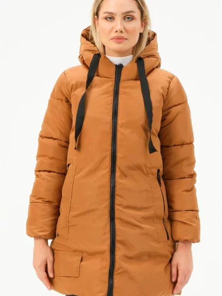 Płaszcz Dewberry pomarańczowy