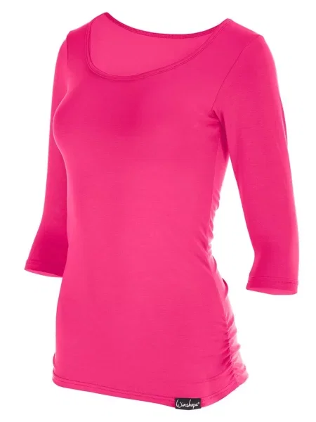 Winshape Funkčné tričko fuksia čierna