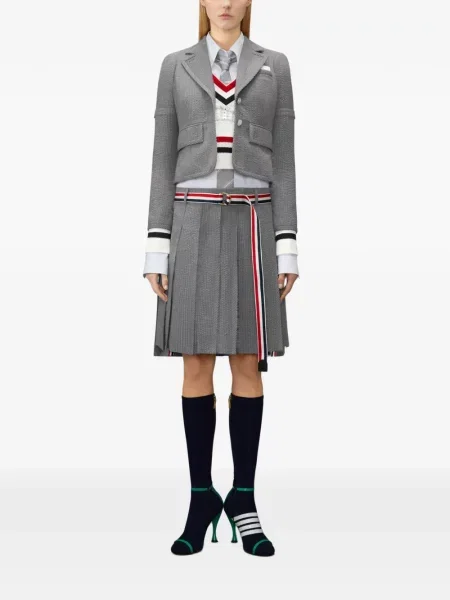 Sweter dziecięcy Thom Browne biały