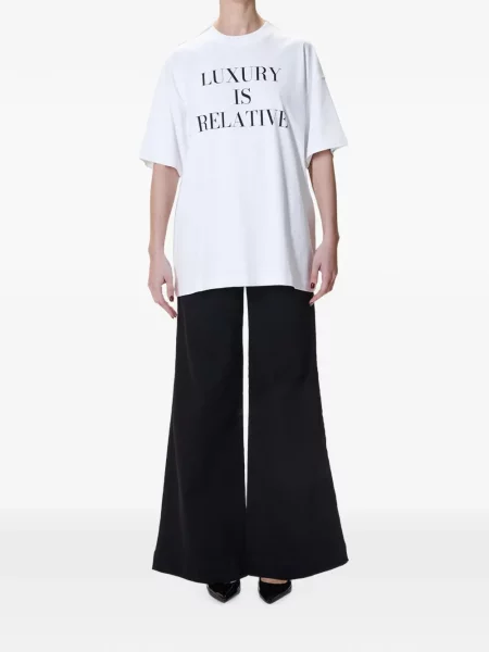 Tricou Moschino cu imagine alb