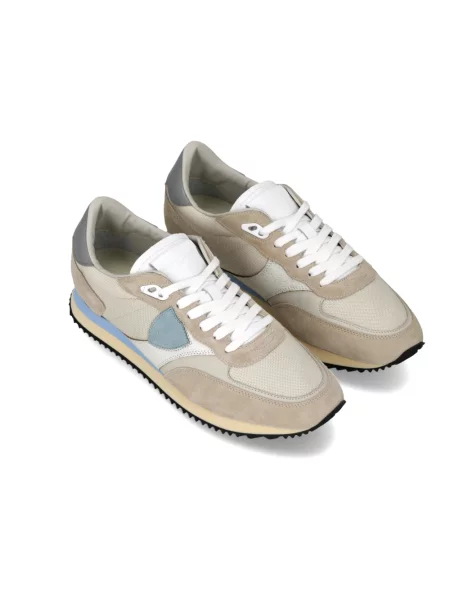 Buty do biegania Philippe Model skórzane do biegania beżowe