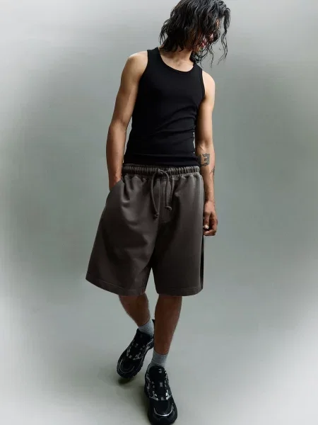 Bershka Pantaloni închis gri