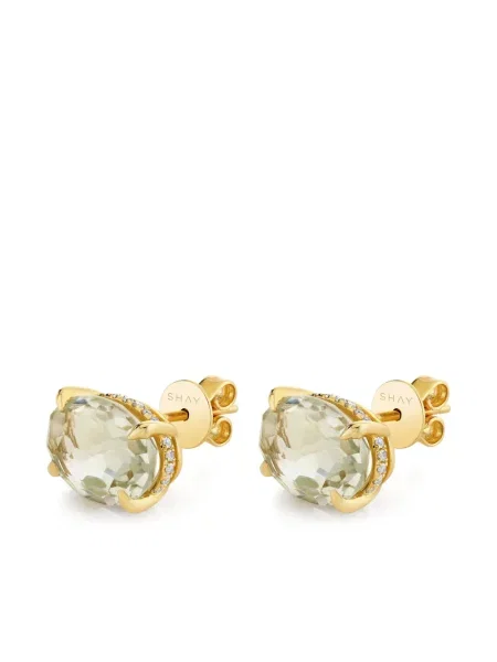 Обеци Shay жълто