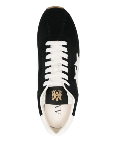Sneakerși Amiri fără toc negru