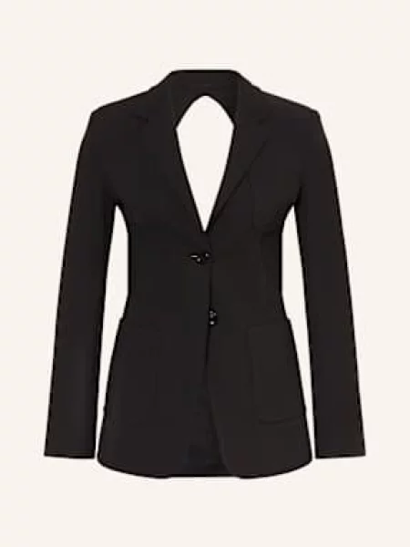 Max Mara Blezer Anagni Z Wycięciami schwarz czarna