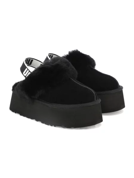 Kapcie Ugg skórzane czarne