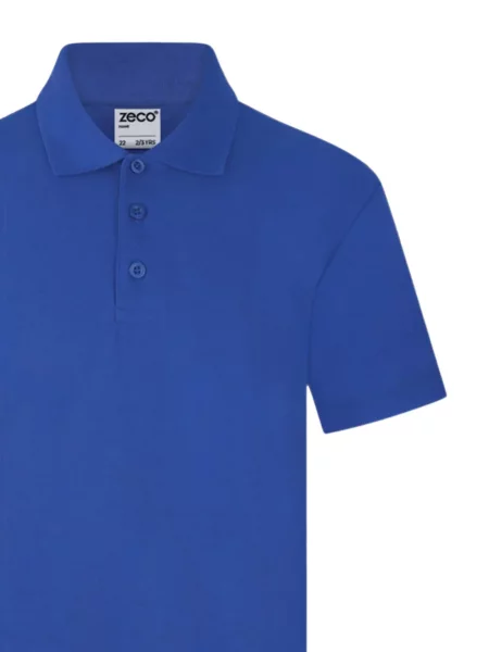 Gyerek pólóing Zeco Schoolwear kék