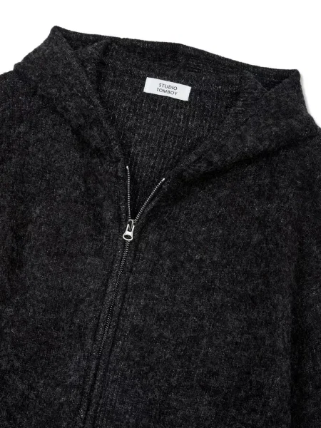 Cardigan Studio Tomboy tricotate negru