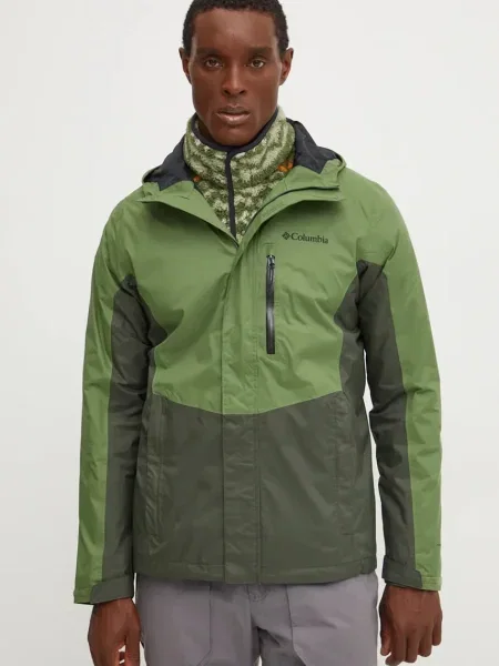Columbia esődzseki Pouring Adventure férfi zöld