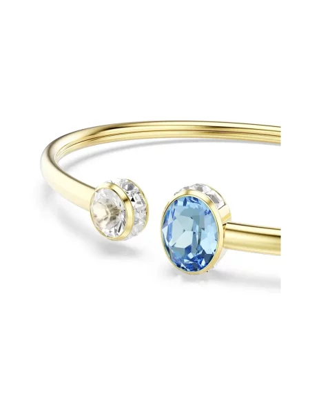 Swarovski bransoletka pozłacana z kryształem Swarovski CHROMA żółta