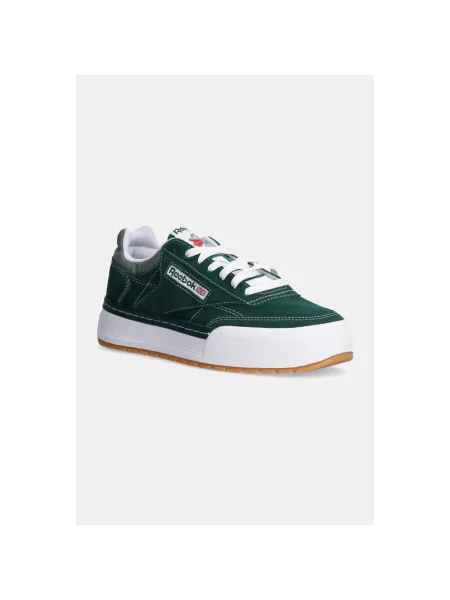 Sneakersy Reebok Classic skórzane zielone