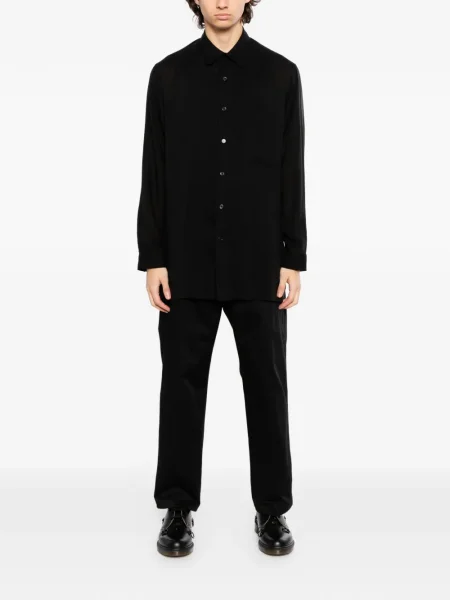 Cămașă Yohji Yamamoto lungă negru