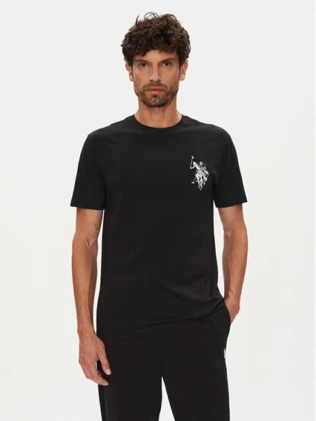 Тениска U.s. Polo Assn. черно