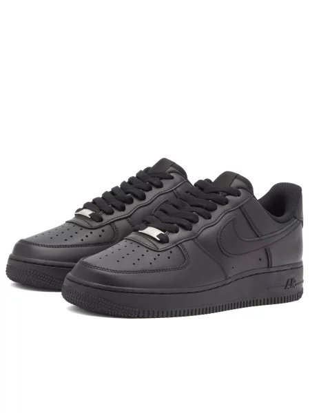 Sneakersy Nike Air Force 1 skórzane czarne