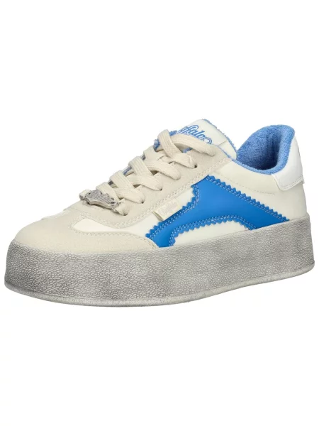 Sneakerși Buffalo de lână alb