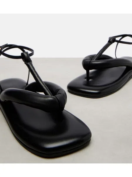 Chiloți tanga Givenchy din piele negru