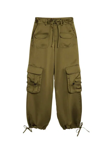 Desigual Kargo hlače zelena