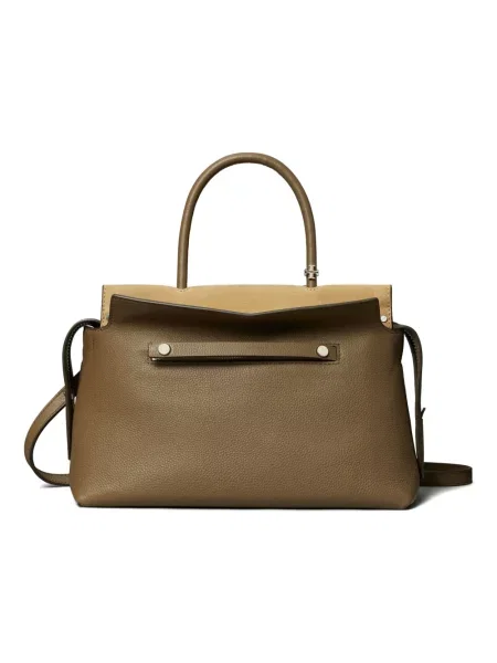 Torebka Tory Burch skórzana beżowa