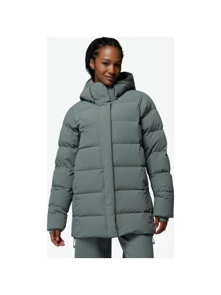 Kurtka z kapturem Columbia Amaze Puff Mid S szara