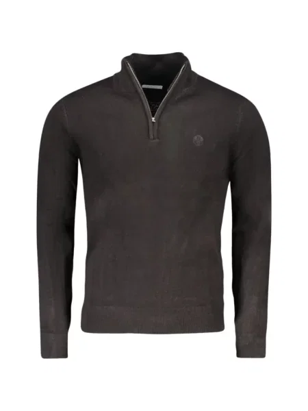 Pulover North Sails cu autograf negru