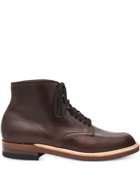 Botine Alden cu șireturi din dantelă maro