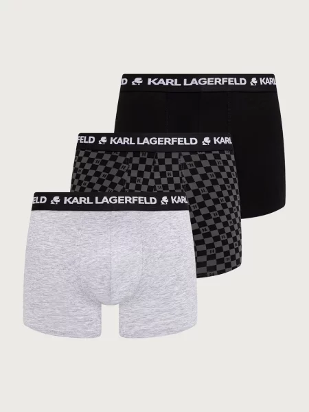 Karl Lagerfeld bokserki dopasowane z czarne