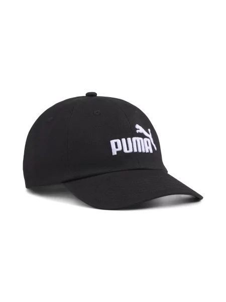 PUMA Młodzieżowa czapka z daszkiem Essentials z logo No. 1 Akcesoria czarny