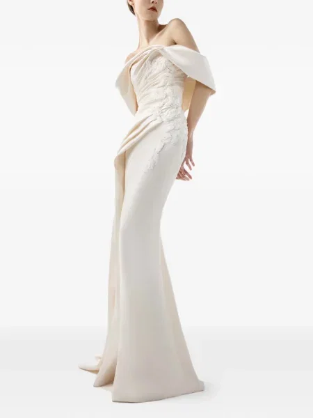 Gėlėtas kostiumas maksi maxi suknele Gaby Charbachy